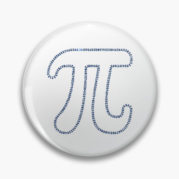 Item preview, Math Pi sign with 3.1415 Number Vintage Creative Design  designed and sold by venomousvector.