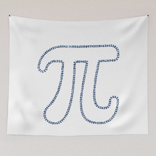 Item preview, Math Pi sign with 3.1415 Number Vintage Creative Design  designed and sold by venomousvector.