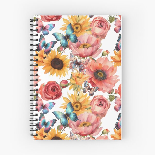 Item preview, Spring Floral Pattern, Butterfly ,Nature Inspired designed and sold by Pretzel-G92.