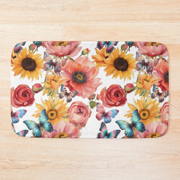 Item preview, Spring Floral Pattern, Butterfly ,Nature Inspired designed and sold by Pretzel-G92.