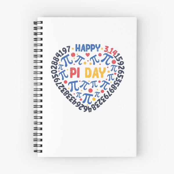Item preview, Happy Pi Day - Math Pi Symbol and 3.14 Digits Heart - Vintage Heart-shaped Design designed and sold by venomousvector.
