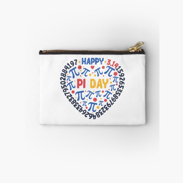 Item preview, Happy Pi Day - Math Pi Symbol and 3.14 Digits Heart - Vintage Heart-shaped Design designed and sold by venomousvector.