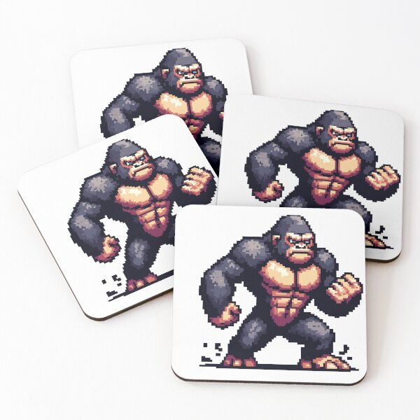 Item preview, Pixelated Primate  designed and sold by Apex-Ape.