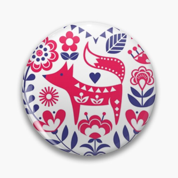 Item preview, Scandinavian style fox design designed and sold by MuciMuki.