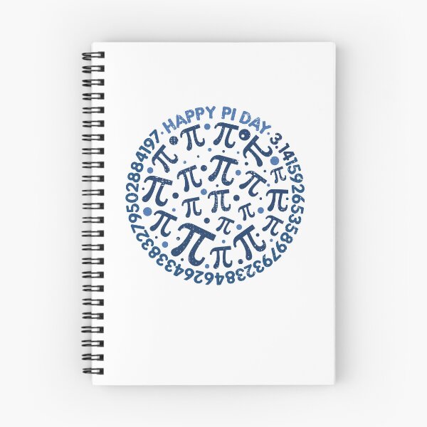 Item preview, "Happy Pi Day" - March 14th Distressed round Design with Math Pi Symbols and Numbers designed and sold by venomousvector.