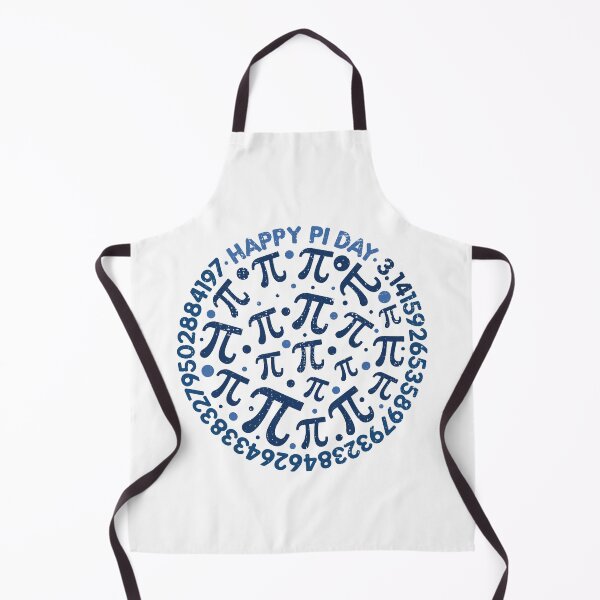 Item preview, "Happy Pi Day" - March 14th Distressed round Design with Math Pi Symbols and Numbers designed and sold by venomousvector.
