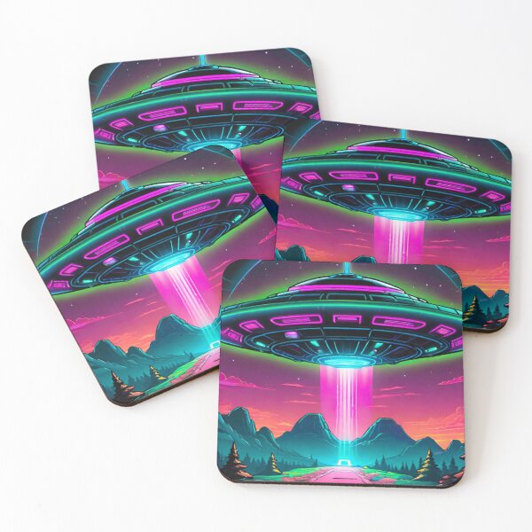 Item preview, Neon Nebula: The Radiant UFO designed and sold by GrizzlyCollective.