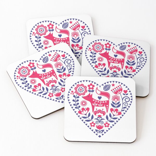 Item preview, Scandinavian style fox design designed and sold by MuciMuki.