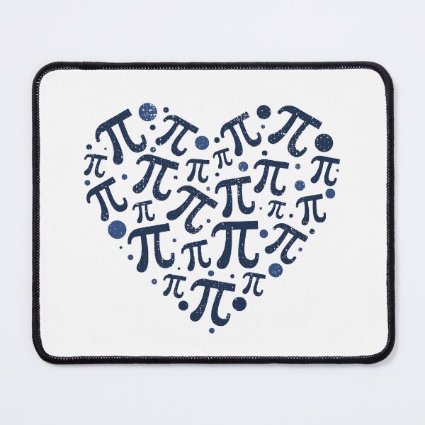 Item preview, PI signs Heart. March Fourteen Holiday Heart-Shaped Distressed Design designed and sold by venomousvector.