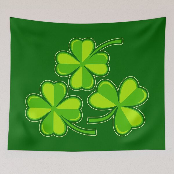 Item preview, Triple Clover Delight: A Trio of Luck for St. Patrick's Day Celebrations designed and sold by FebricFusion.