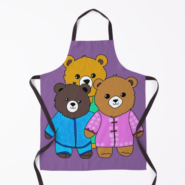 Item preview, Three teddy bears in pyjamas designed and sold by Flowersonstuff.