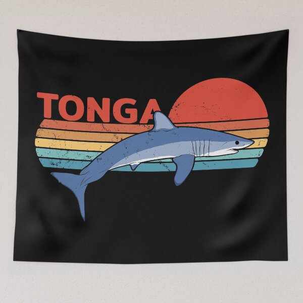 Item preview, Tonga Mako shark designed and sold by NicGrayGraphic.