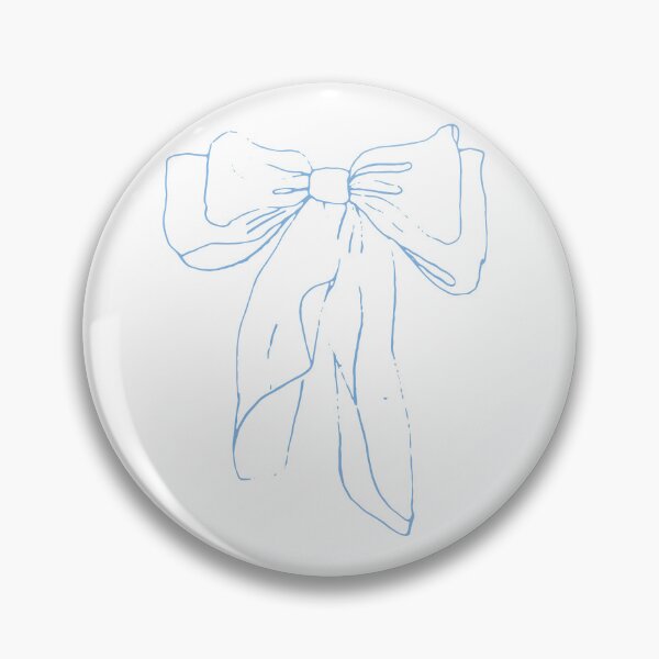 Item preview, Blue Coquette Ballet Core Bow designed and sold by TheSmartyArty.