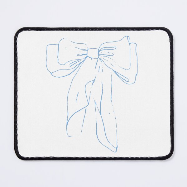 Item preview, Blue Coquette Ballet Core Bow designed and sold by TheSmartyArty.