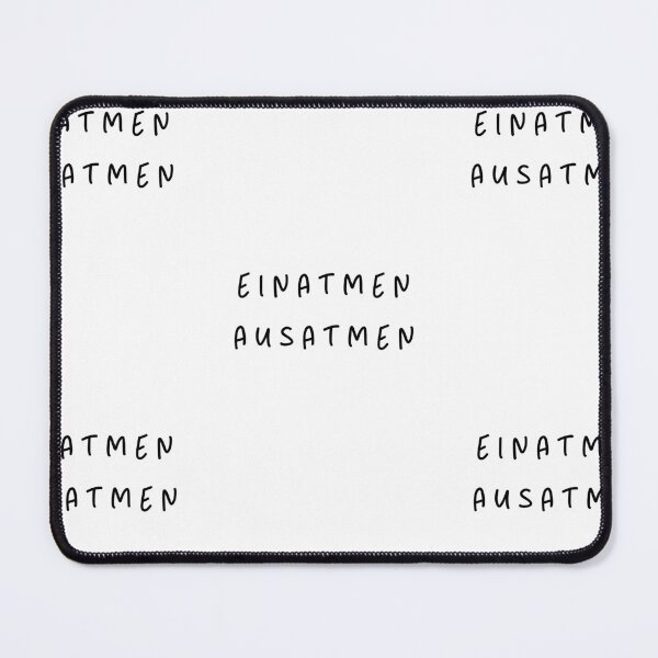 Item preview, Einatmen Ausatmen | Minimalist Style | Handwritten Font designed and sold by RM-Journey.