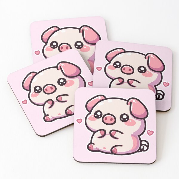 Item preview, Kawaii Cute Pig 1 | Pet and Animals for Men and Women t-shirt designed and sold by panchiTWO.