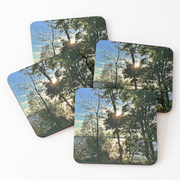 Item preview, Spring Sunrise through the trees designed and sold by VeenaNair23.