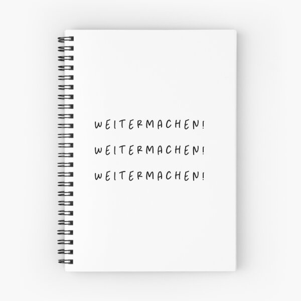 Item preview, Weitermachen! - Persistence Motivation Design | Minimalist Style | Handwritten Font designed and sold by RM-Journey.