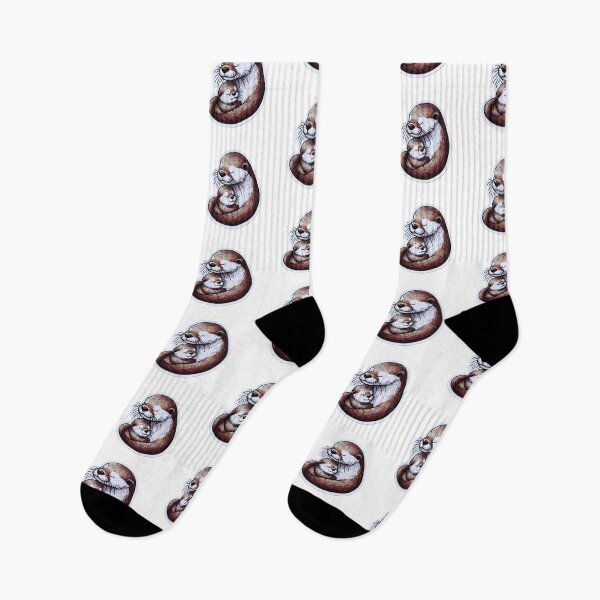 Item preview,  mam otter Mothers Day  Animals Sticker designed and sold by Expressions-Sel.