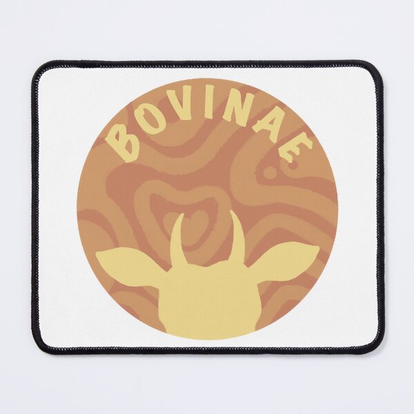 Item preview, Bovinae logo peach and yellow designed and sold by Bovinae Art.