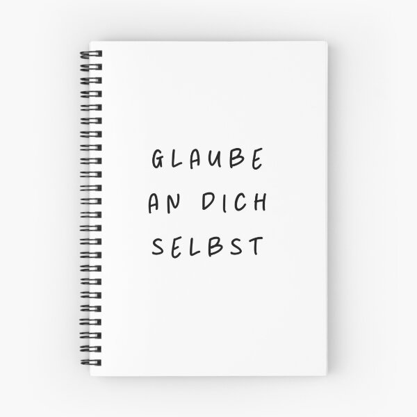 Item preview, Glaube an dich selbst  | Minimalist Style | Handwritten Font designed and sold by RM-Journey.