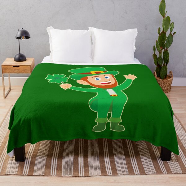 Item preview, Cheerful Leprechaun Buddy: Bringing Irish Cheer and Clover Wishes designed and sold by FebricFusion.