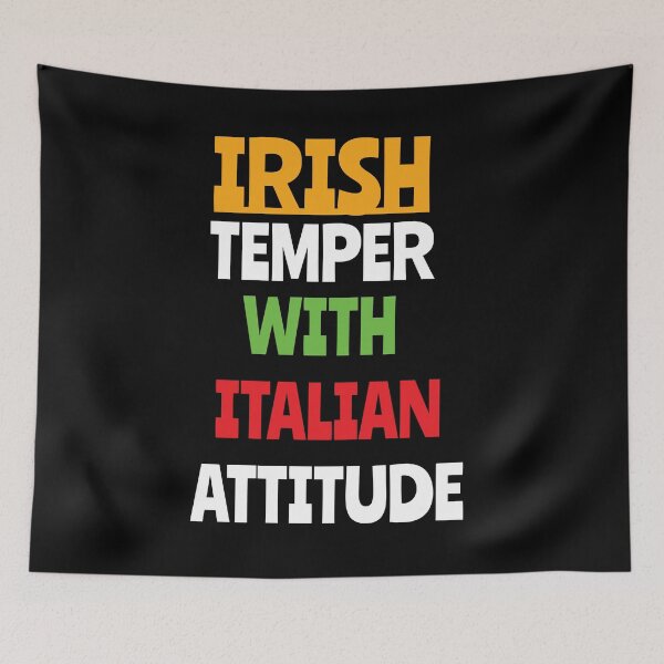 Item preview, Irish Temper With Italian designed and sold by Kieran Abbott.
