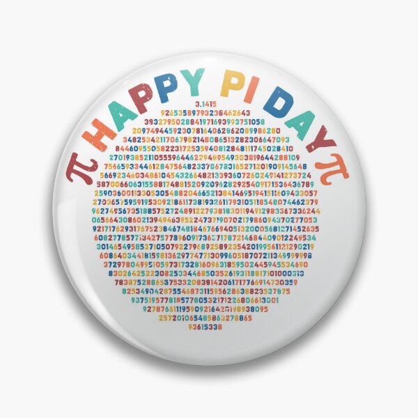 Item preview, Happy Pi Day - 14 March 14 Creative round Mathematics and Pi Lover Design  designed and sold by venomousvector.