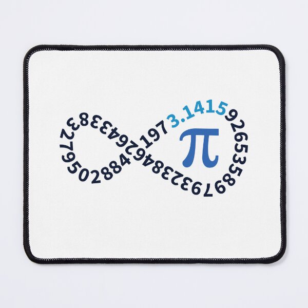 Item preview, Infinity Math Pi Symbol and Digits Funny Infinite Design - 3.1415 Pi Day March 14 Holiday Design designed and sold by venomousvector.