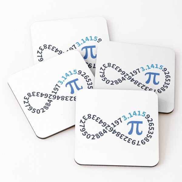 Item preview, Infinity Math Pi Symbol and Digits Funny Infinite Design - 3.1415 Pi Day March 14 Holiday Design designed and sold by venomousvector.