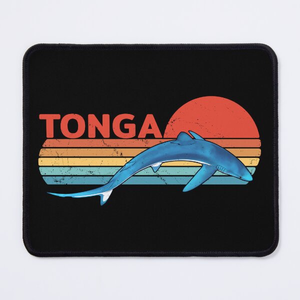 Item preview, Tonga blue shark designed and sold by NicGrayGraphic.
