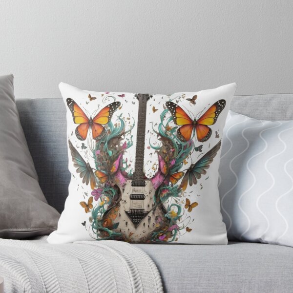 Item preview, guitar butterflies for guitarist designed and sold by unicornunicorn.