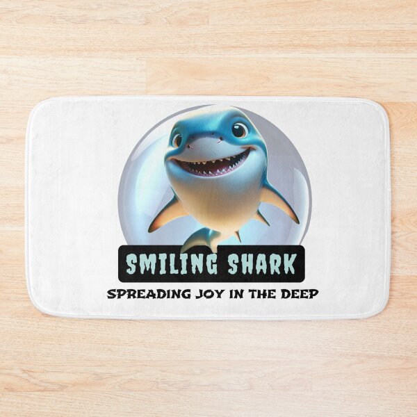 Item preview, Smiling Shark: Spreading Joy in the Deep designed and sold by Hungry-Murphy.