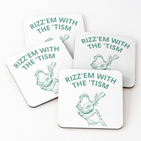 Item preview, Rizz'em With the Tism Funny Frog designed and sold by BelkaMed.