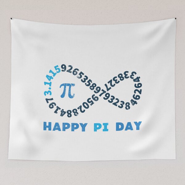 Item preview, Happy Pi Day on March 14 - Infinity 3,1415 Infinite DistressedDesign designed and sold by venomousvector.