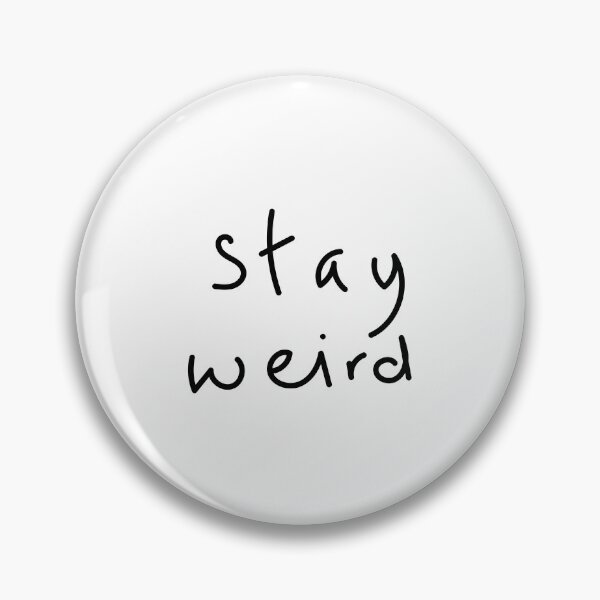 Item preview, Stay Weird | Minimalist Style | Handwritten Font designed and sold by RM-Journey.