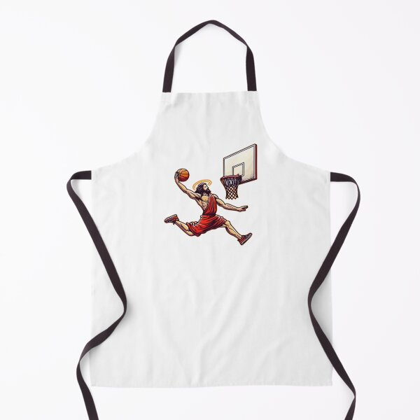 Item preview, Funny Basketball Retro Jesus Christ designed and sold by TomFrontierArt.