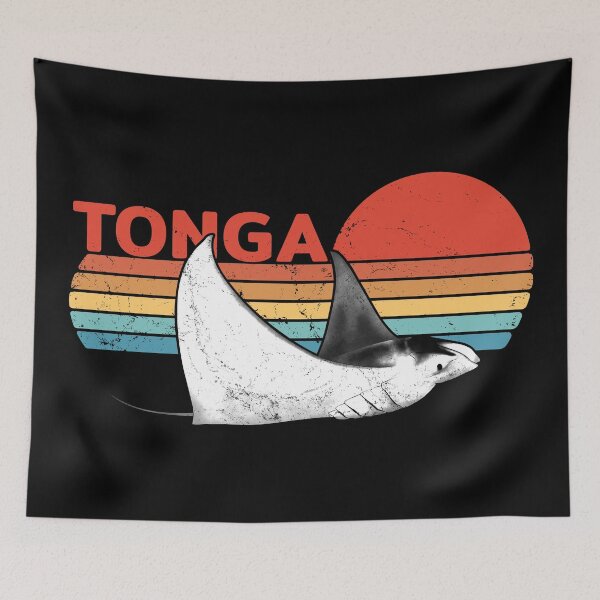 Item preview, Tongan manta rays designed and sold by NicGrayGraphic.
