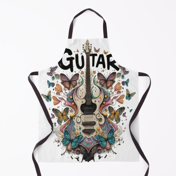 Item preview, guitar butterflies for guitarist designed and sold by unicornunicorn.