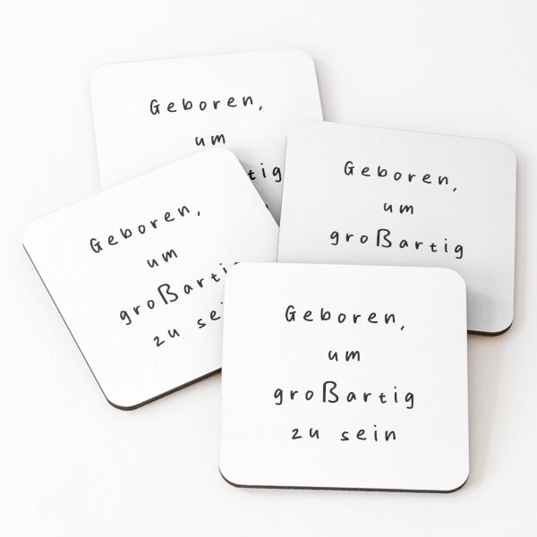 Item preview, Geboren, um großartig zu sein  | Minimalist Style | Handwritten Font designed and sold by RM-Journey.