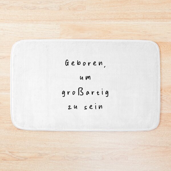Item preview, Geboren, um großartig zu sein  | Minimalist Style | Handwritten Font designed and sold by RM-Journey.