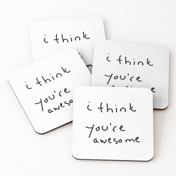 Item preview, I think you're awesome  | Minimalist Style | Handwritten Font designed and sold by RM-Journey.