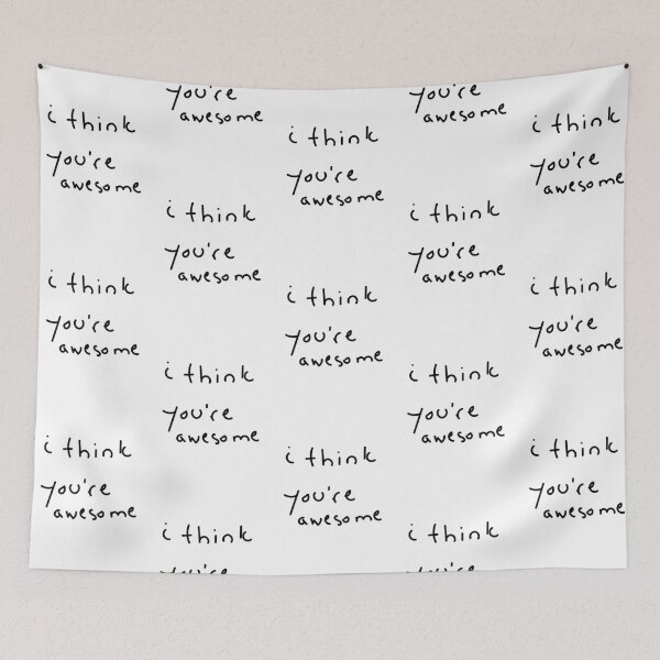 Item preview, I think you're awesome  | Minimalist Style | Handwritten Font designed and sold by RM-Journey.
