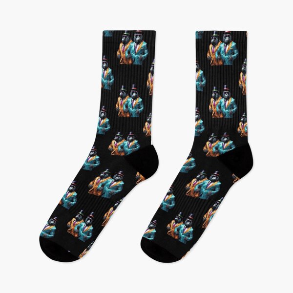 Item preview, Funky gorillas designed and sold by SRLND.