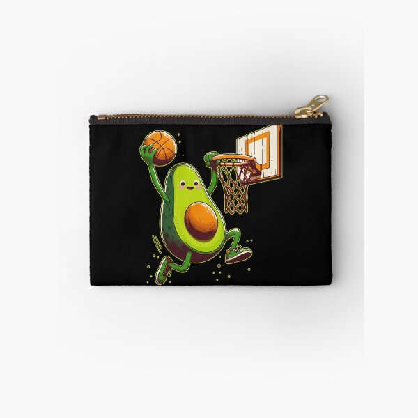 Item preview, Cute Kawaii Avocado Fruit Basketball designed and sold by TomFrontierArt.