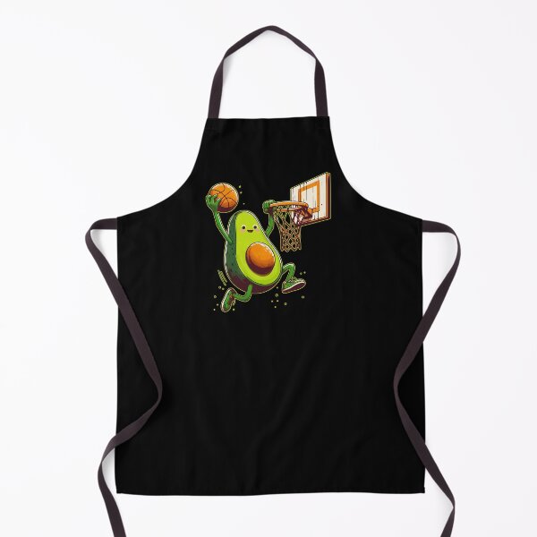 Item preview, Cute Kawaii Avocado Fruit Basketball designed and sold by TomFrontierArt.