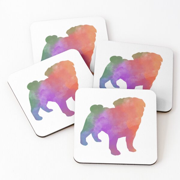 Item preview, Rainbow PUG designed and sold by hemp3x.