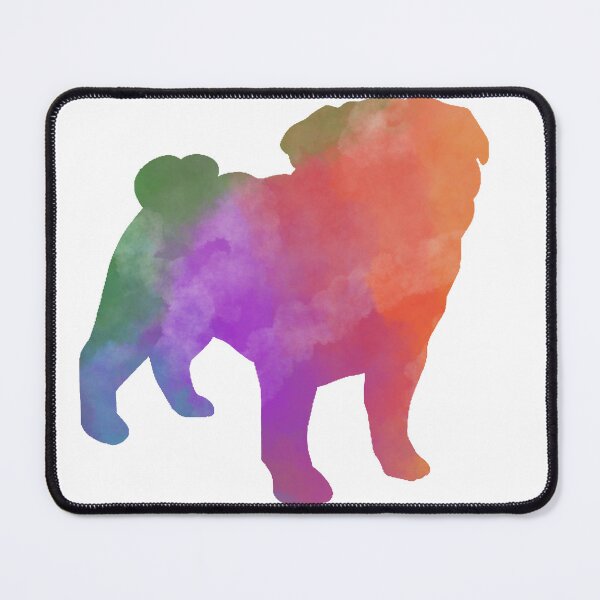 Item preview, Rainbow PUG designed and sold by hemp3x.