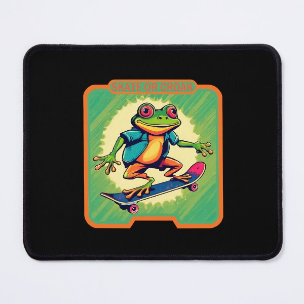 Item preview, Frog skater  designed and sold by Eolithic.