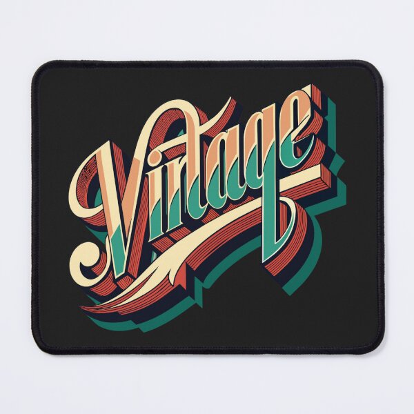 Item preview, Retro Vibes: Timeless Design with Vintage Lettering designed and sold by Colorful-Garden.